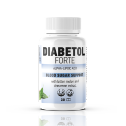 Diabetol Forte 30cps - përgatitje për diabetin