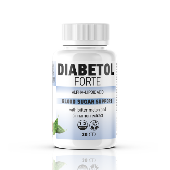 Diabetol Forte 30cps - përgatitje për diabetin