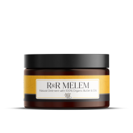 R&R MELEM - një formulë ushqyese ultra-hidratuese që qetëson dhe minimizon simptomat e lëkurës kronike të thatë dhe atopike me ekzemë dhe dermatit (inflamacion), duke përfshirë kruajtjen