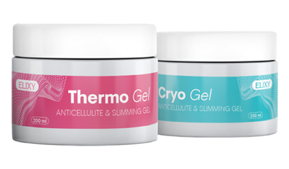Set Anticelulit – Thermo & Cryo Gel – 2x200ml